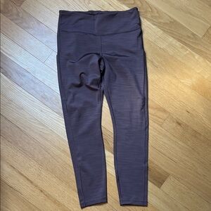 Athleta Dark Purple Athletic Leggings